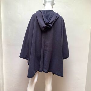 Jones New York Winter Warm Cape Poncho Sweater Oversized Hooded XL Pull Over